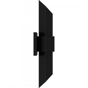 Quoizel CHS8407MBKG Chasm Outdoor wall led light matte black gold Outdoor Lantern