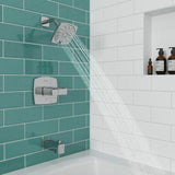 Deckard 1-Handle Tub & Shower Trim in Polished Chrome