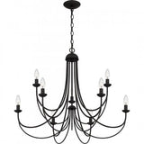 Quoizel MRN5030IB Mirren Chandelier 9 lights imperial bronze Chandelier