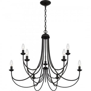 Quoizel MRN5030IB Mirren Chandelier 9 lights imperial bronze Chandelier
