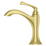 Rhen Single Control 4" Centerset Lavatory Faucet in Brushed Gold