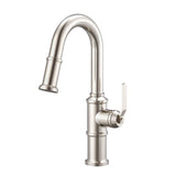 Gerber D150537BB Brushed Bronze Kinzie Single Handle Pull-down Prep Faucet