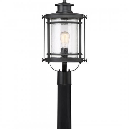 Quoizel BKR9010K Booker Outdoor post mystic black Outdoor Lantern