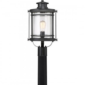 Quoizel BKR9010K Booker Outdoor post mystic black Outdoor Lantern