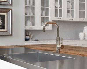 Pfister Polished Nickel 1-handle Bar & Prep Faucet GT72-MTD
