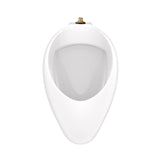 Gerber GHE27900 White Layfayette 0.125 - 1.0 Gpf Pint Washout Top Spud Urinal