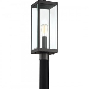 Quoizel WVR9007EK Westover Outdoor post 1 light earth black Outdoor Lantern