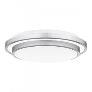 Quoizel IVG1614BRA Irving Flushmount led brushed aluminum Semi-Flush Mount