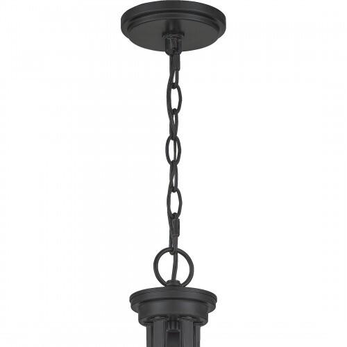 Quoizel PRUC5026MBK Pruitt Chandelier 5 light matte black Chandelier