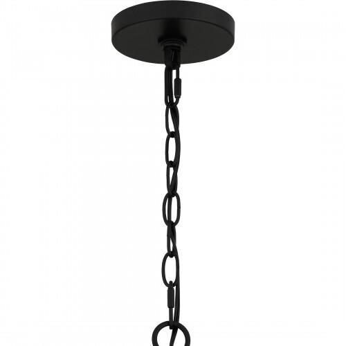 Quoizel BGA5021MBK Brigitta Chandelier 6 lights matte black Chandelier