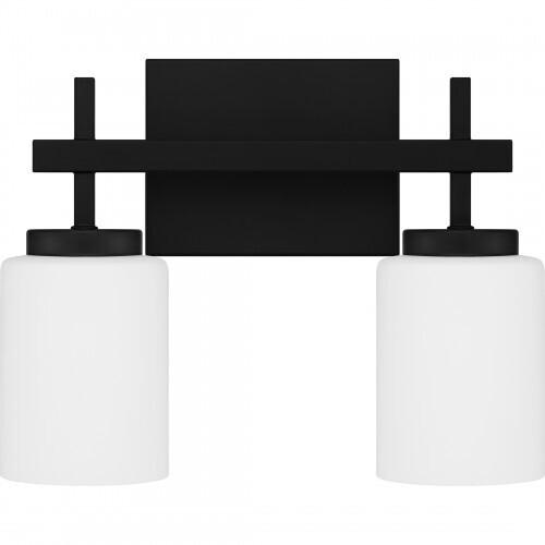 Quoizel WLB8613MBK Wilburn Bath 2 light led matte black Bath Light