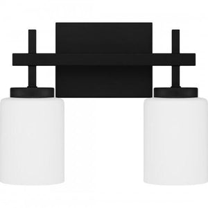 Quoizel WLB8613MBK Wilburn Bath 2 light led matte black Bath Light