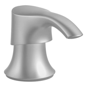 Pfister Transitional Round Soap Dispenser with SoloTilt in Stainless Steel