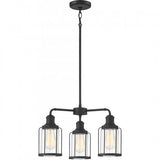 Quoizel LUD5020EK Ludlow Chandelier 3 light earth black Chandelier