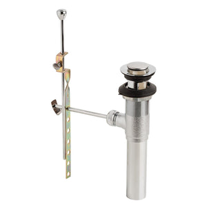 Gerber G0043973 Chrome 1 1/4" Metal Pop-up Drain Assembly With Lift Rod