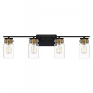 Quoizel KEE8632MBK Keesey Bath 4 lights matte black Bath