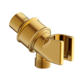 Gerber D469100BS Satin Black Showerarm Mount With Brass Ball Joint