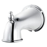 Quick Connect Tub Spout with Diverter in Polished Chrome