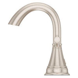 Saxton 2-Handle 4" Centerset Bathroom Faucet in Brushed Nickel