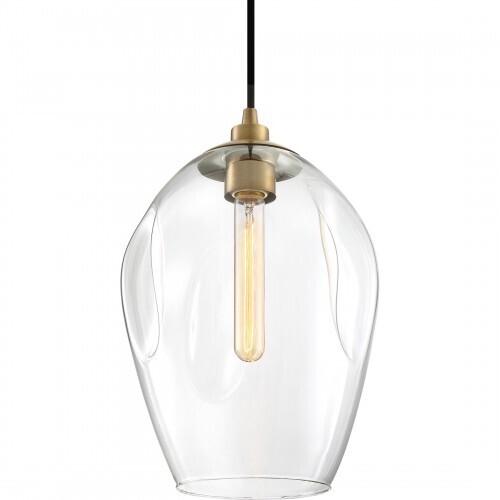 Quoizel NGA1510WS Nostalgia Mini pendant 1 light weathered brass Mini Pendant