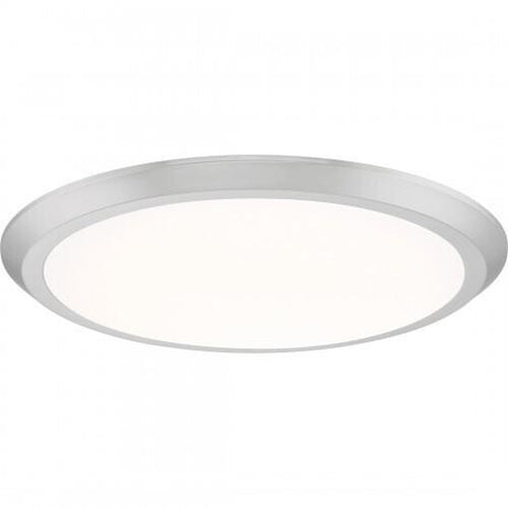 Quoizel VRG1620BN Verge Flush mount 20"d brushed nickel Flush Mount