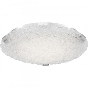 Quoizel PCWR1615C Winter Led 15"d semi flush plsh chrm Flush Mount