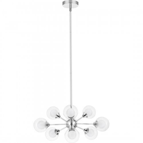 Quoizel PCSB5009C Spellbound 9 light chandelier chrome Chandelier