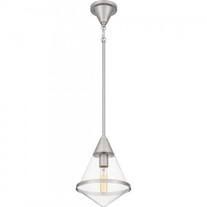Quoizel QPP6160BN Quoizel Piccolo Pendant Mini pendant 1 light brushed nickel Mini Pendant