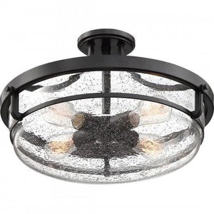 Quoizel QF3419PN Outpost Semi-flush mount 4 light palladian bronz Semi-Flush Mount