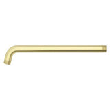 Tenet Shower Arm in Brushed Gold