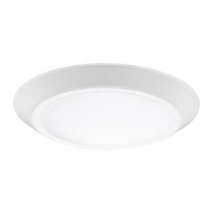 Quoizel VRG1608W Verge Flush mount 8"d white Flush Mount