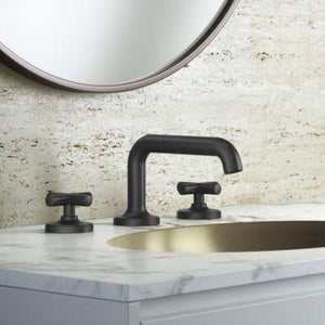 Pfister Matte Black 2-handle 8" Widespread Bathroom Faucet LG49-TNTB