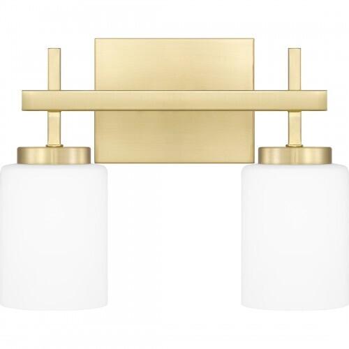Quoizel WLB8613Y Wilburn Bath 2 light led satin brass Bath Light