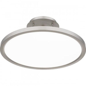 Quoizel OST1820BN Outskirts Semi flush led light brushed nickel Semi-Flush Mount