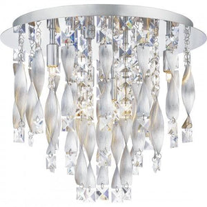 Quoizel PCTK1616C Twinkle Flush mount 6 light polished  chrome Flush Mount