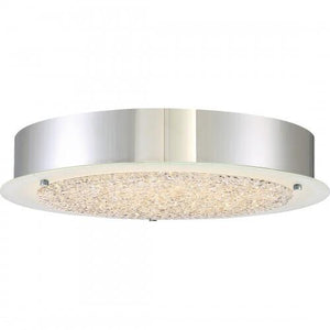 Quoizel PCBZ1616C Blaze Flush mount polished chrome 16"d Flush Mount