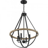 Quoizel BRL2823EK Bartlett Pendant 4 light earth black Pendant