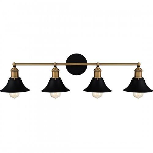Quoizel TRF8633MBK Trafalgar Bath 4 lights matte black Bath