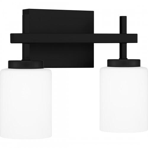 Quoizel WLB8613MBK Wilburn Bath 2 light led matte black Bath Light