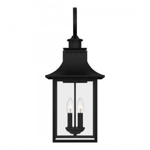 Quoizel CCR8412K Chancellor Outdoor wall 4 lights mystic black Outdoor