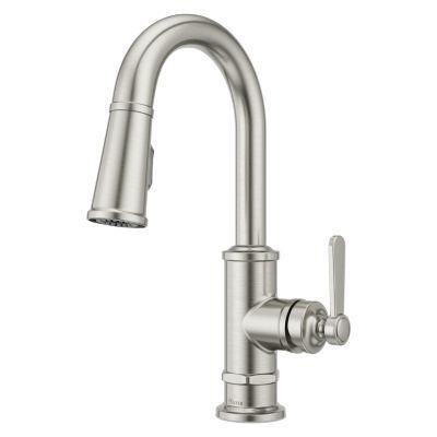 Pfister Stainless Steel 1-handle Pull-down Bar/prep Kitchen Faucet