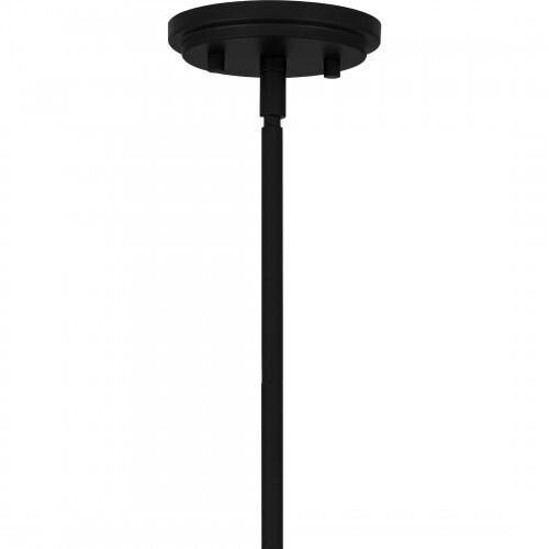 Quoizel QCH5578MBK Quoizel Chandelier Island 6 lights matte black Island Light