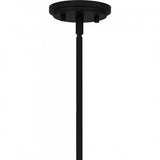 Quoizel QCH5578MBK Quoizel Chandelier Island 6 lights matte black Island Light