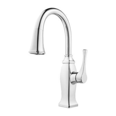 Polished Chrome Briarsfield 1-handle Pull Down Bar and Prep Faucet