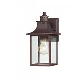 Quoizel CCR8406CU Chancellor Outdoor wall lantern 5.5" copper bronze Outdoor Lantern