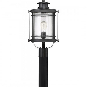 Quoizel BKR9010K Booker Outdoor post mystic black Outdoor Lantern