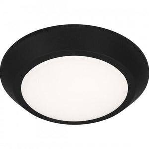 Quoizel VRG1605EK Verge Flush mount 5"d earth black Flush Mount