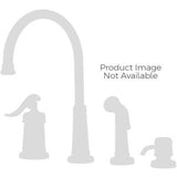 3-Handle Tub & Shower Faucet with Metal Knob Handles