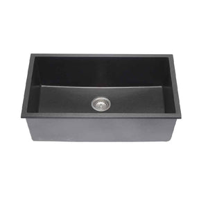 LENOVA NG-01BK Ng-01bk / Single Bowl - Special Series UNDERMOUNT KITCHEN SINK Lenova Granite Composite Sinks