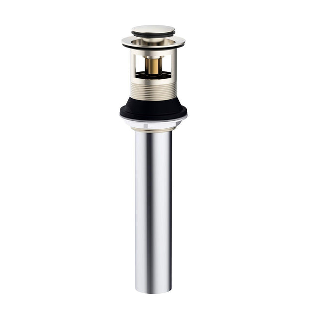 Gerber DA505918 Chrome 1 1/4" Metal Touch-down Drain Assembly